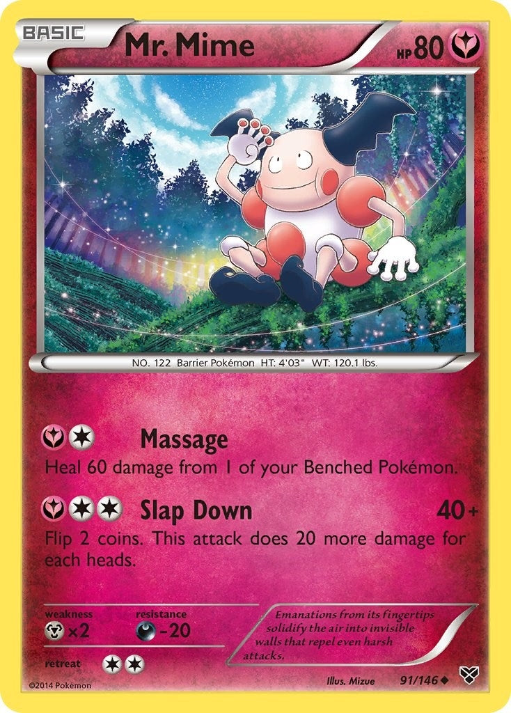 Image for Mr. Mime (91/146) (XY Base Set) (XY) - Pokemon