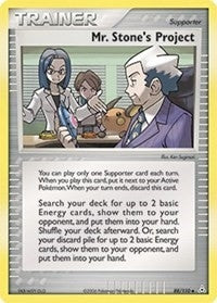 Image for Mr. Stone's Project (88/110) (EX Holon Phantoms) (HP) - Pokemon