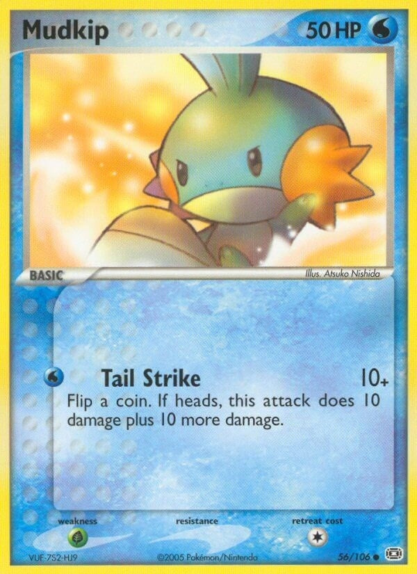 Image for Mudkip (56/106) (EX Emerald) (EM) - Pokemon