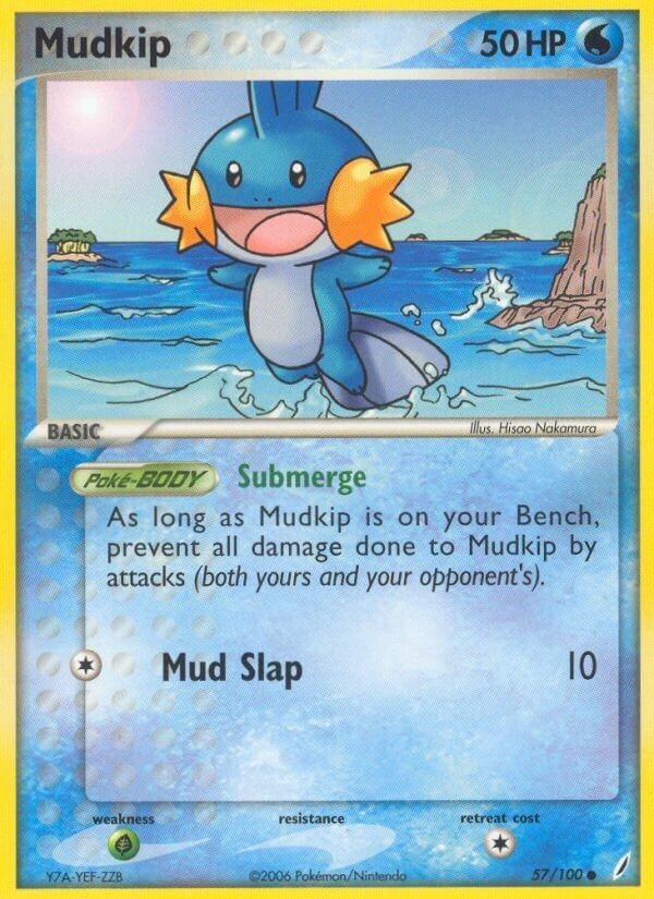 Image for Mudkip (57/100) (EX Crystal Guardians) (CG) - Pokemon