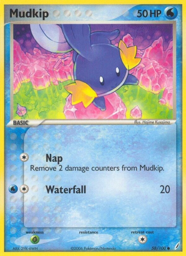 Image for Mudkip (58/100) (EX Crystal Guardians) (CG) - Pokemon