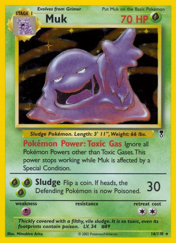 Image for Muk (016/110) (Legendary Collection) (LC) - Pokemon