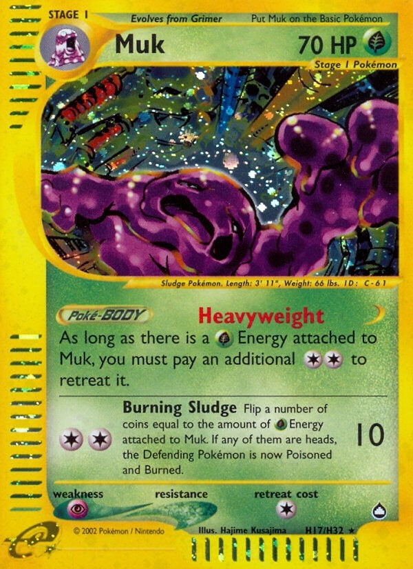 Image for Muk (H17) (H17/H32) (Aquapolis) (AQ) - Pokemon