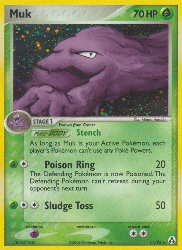 Image for Muk (11/92) (EX Legend Maker) (LM) - Pokemon