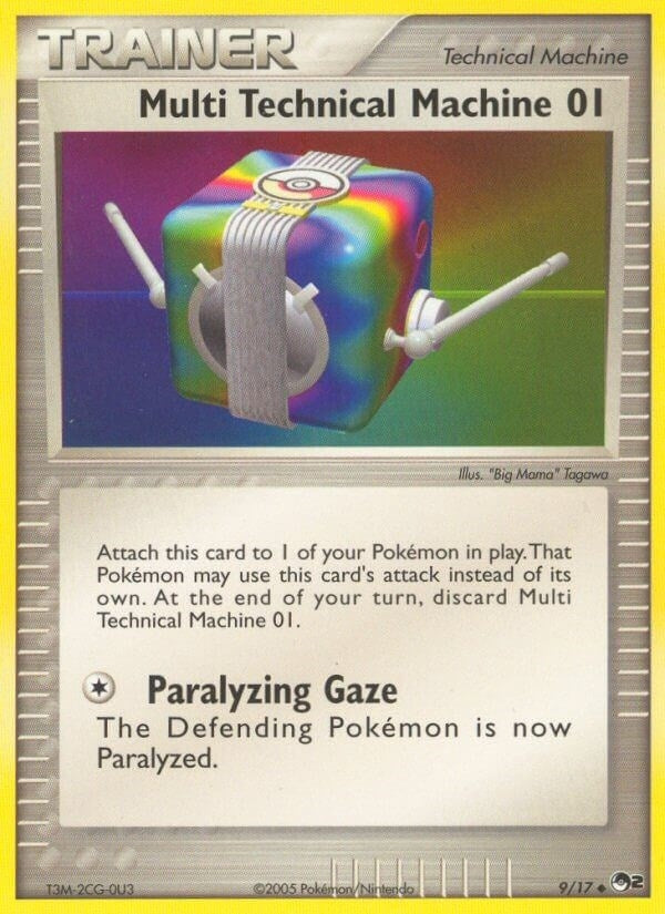 Image for Multi Technical Machine 01 (009/017) (POP Series 2) (POP) - Pokemon
