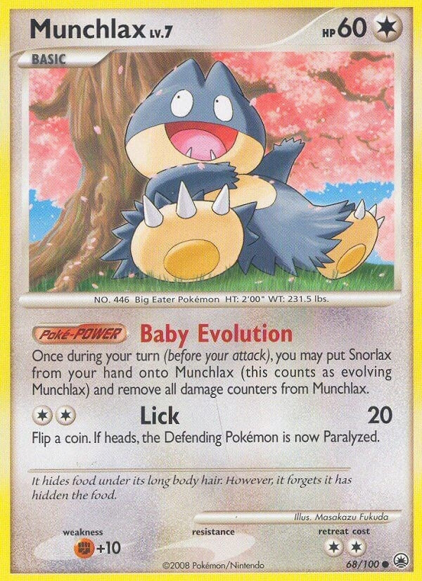 Image for Munchlax (68/100) (Majestic Dawn) (MD) - Pokemon