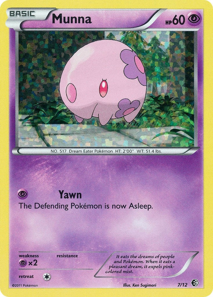 Image for Munna (007/012) (McDonald's Promos 2011) (M11) - Pokemon