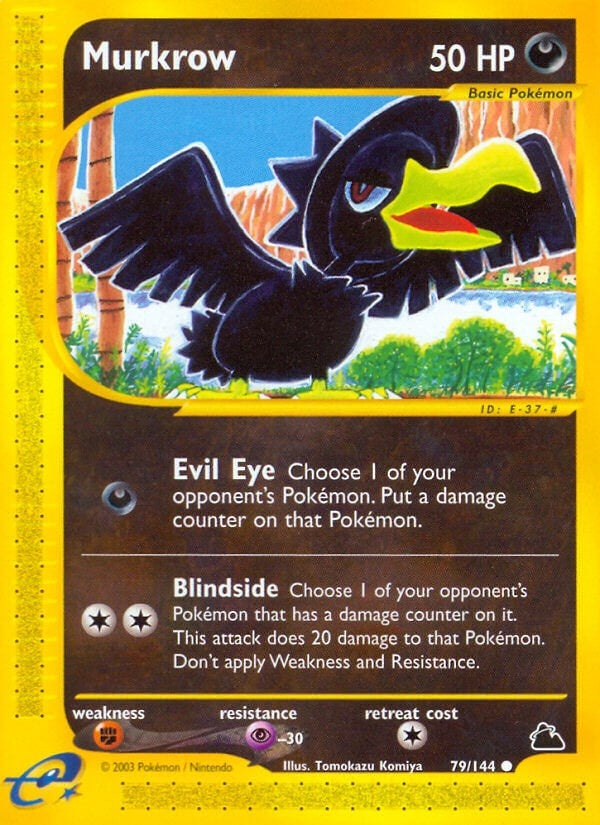 Image for Murkrow (079/144) (Skyridge) (SK) - Pokemon
