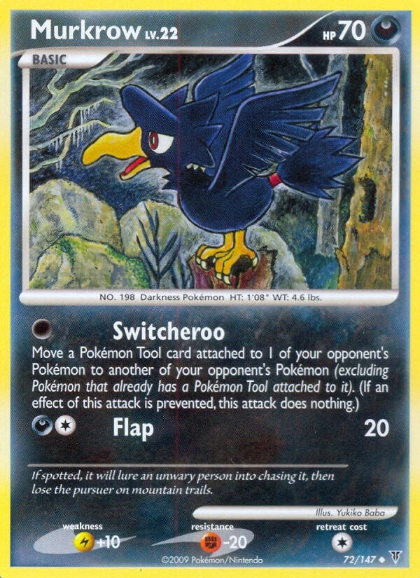 Image for Murkrow (72) (Supreme Victors) (SV) - Pokemon
