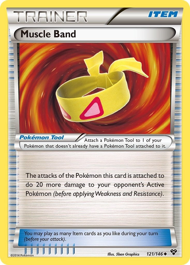 Image for Muscle Band (121/146) (XY Base Set) (XY) - Pokemon