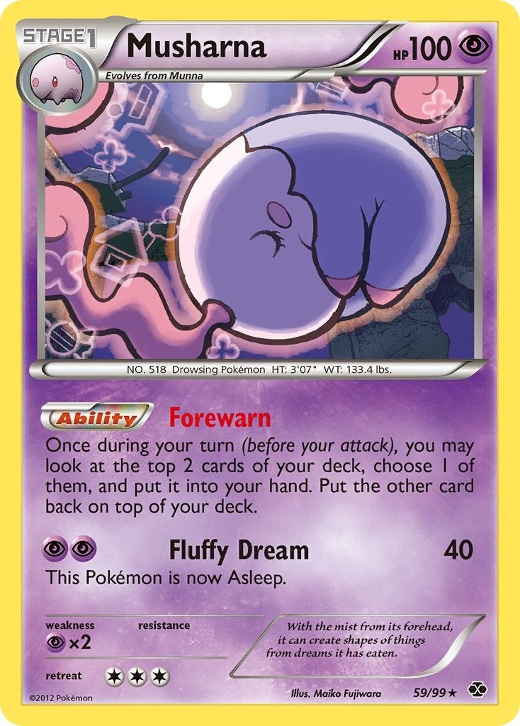 Image for Musharna (59/99) (Next Destinies) (NXD) - Pokemon