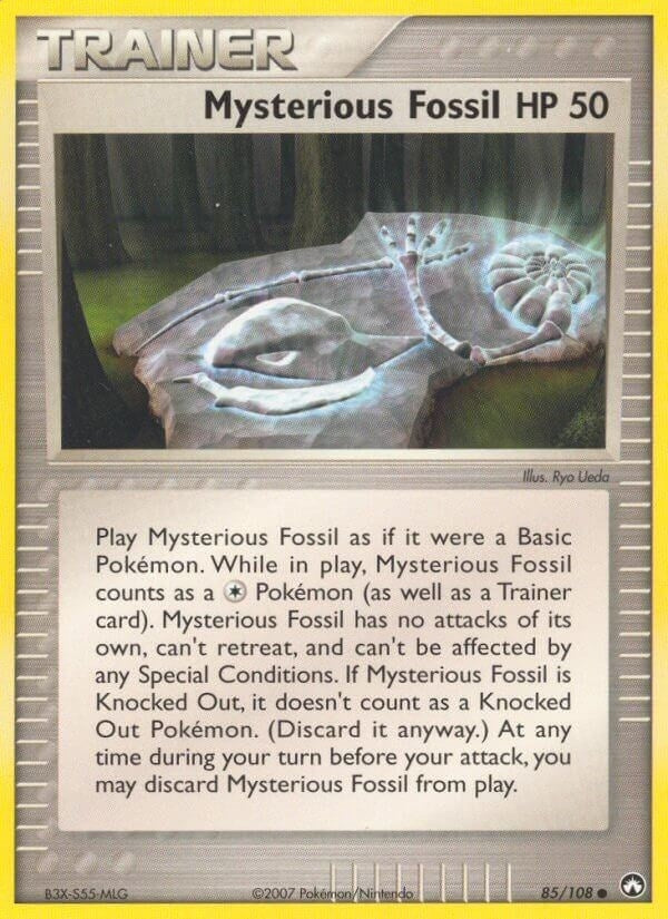 Image for Mysterious Fossil (85/108) (EX Power Keepers) (PK) - Pokemon