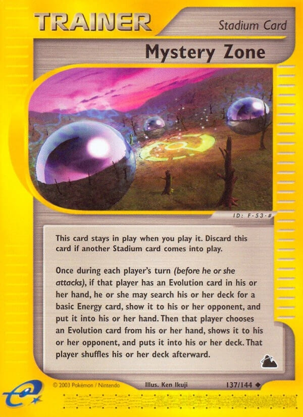 Image for Mystery Zone (137/144) (Skyridge) (SK) - Pokemon