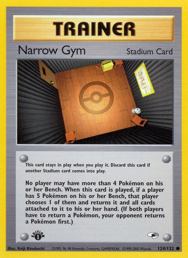 Image for Narrow Gym (124/132) (Gym Heroes) (G1) - Pokemon
