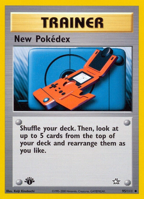 Image for New Pokedex (095/111) (Neo Genesis) (N1) - Pokemon