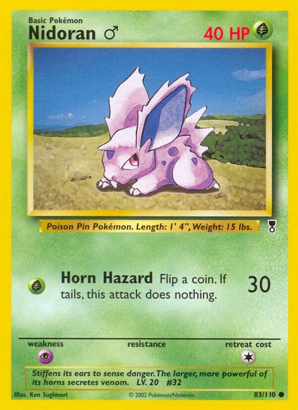 Image for Nidoran M (083/110) (Legendary Collection) (LC) - Pokemon