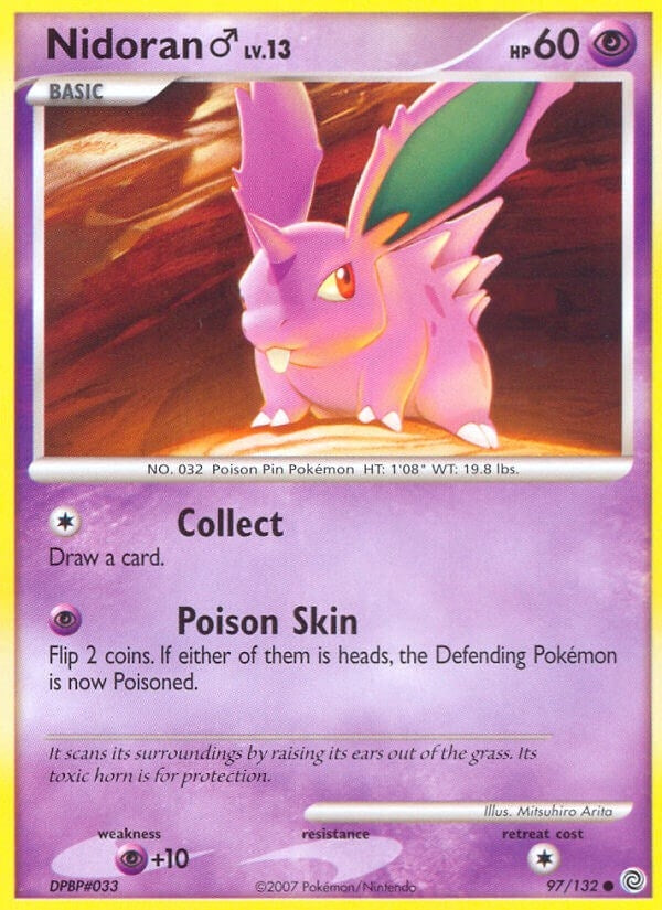 Image for Nidoran M (97/132) (Secret Wonders) (SW) - Pokemon