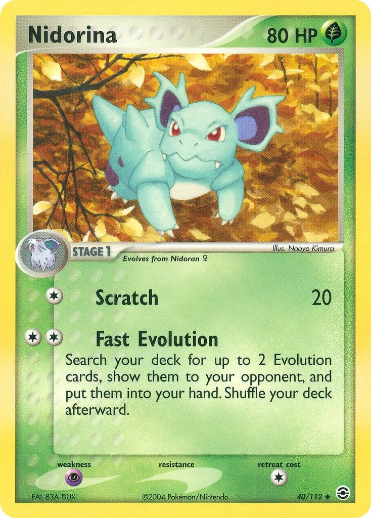 Image for Nidorina (40/112) (EX FireRed & LeafGreen) (RG) - Pokemon
