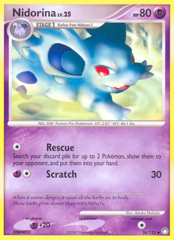 Image for Nidorina (56/123) (Mysterious Treasures) (MT) - Pokemon