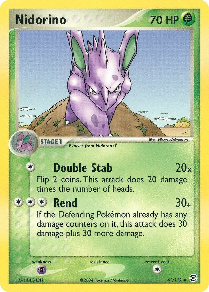 Image for Nidorino (41/112) (EX FireRed & LeafGreen) (RG) - Pokemon