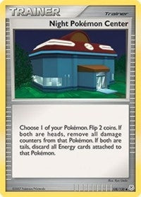Image for Night Pokemon Center (108/130) (Diamond and Pearl) (DP) - Pokemon