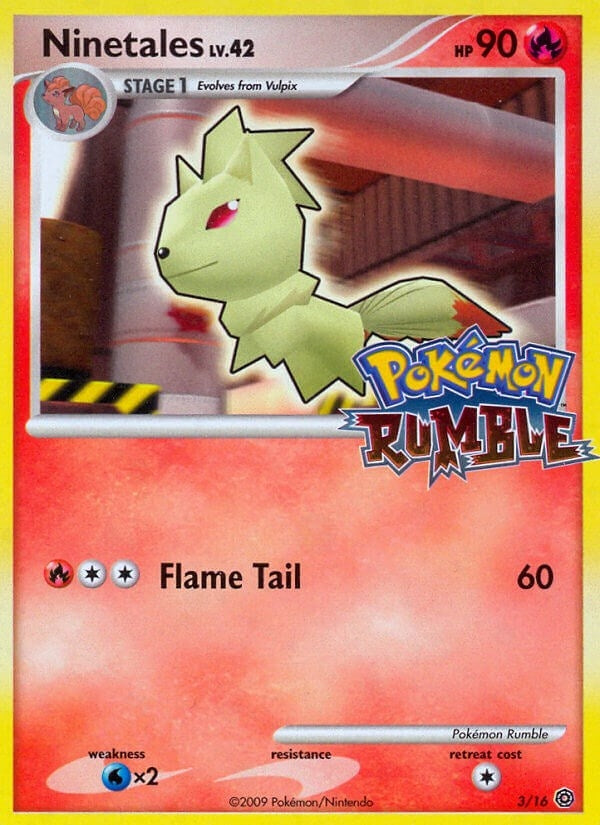 Image for Ninetales (3) (Rumble) (RUM) - Pokemon