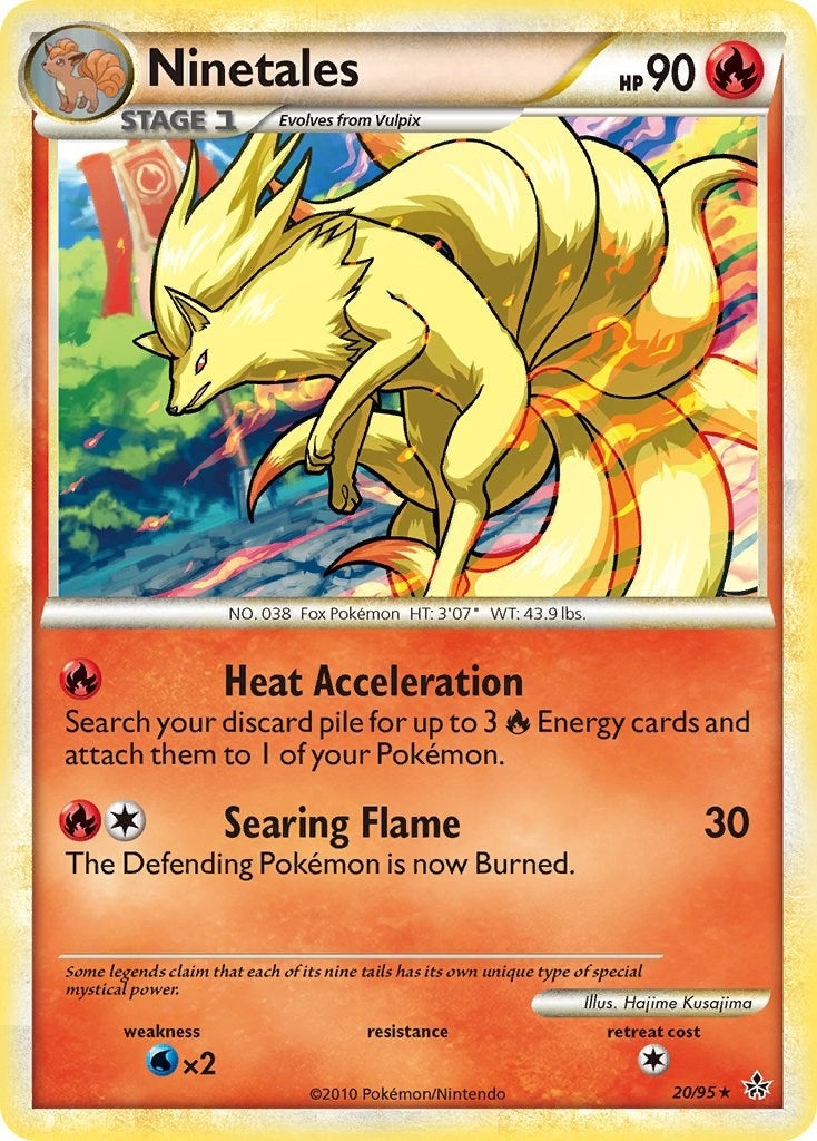 Image for Ninetales (20/95) (Unleashed) (UL) - Pokemon