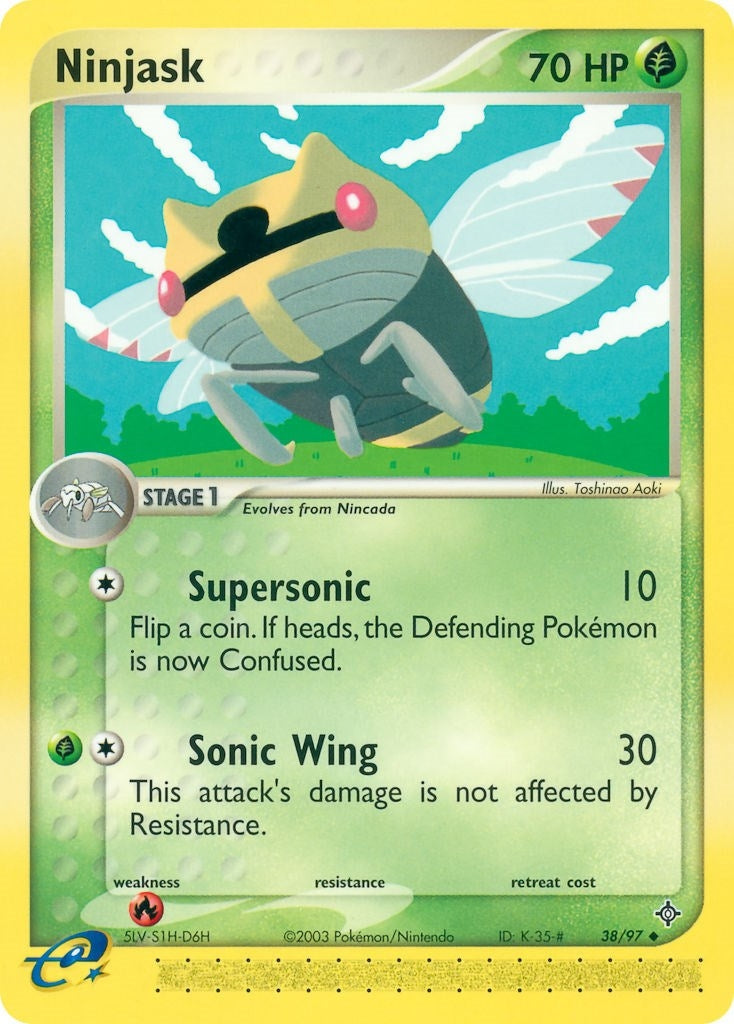 Image for Ninjask (38/97) (EX Dragon) (DR) - Pokemon