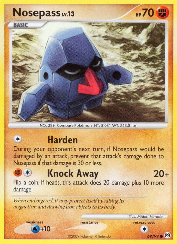 Image for Nosepass (69/99) (Arceus) (AR) - Pokemon