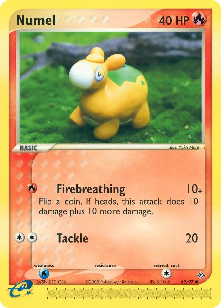Image for Numel (69/97) (EX Dragon) (DR) - Pokemon