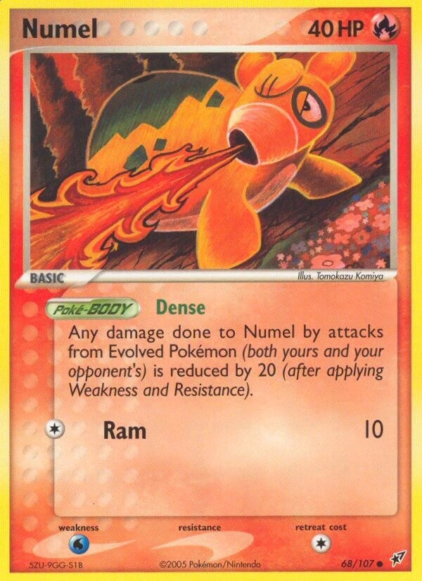 Image for Numel (68/107) (EX Deoxys) (DX) - Pokemon