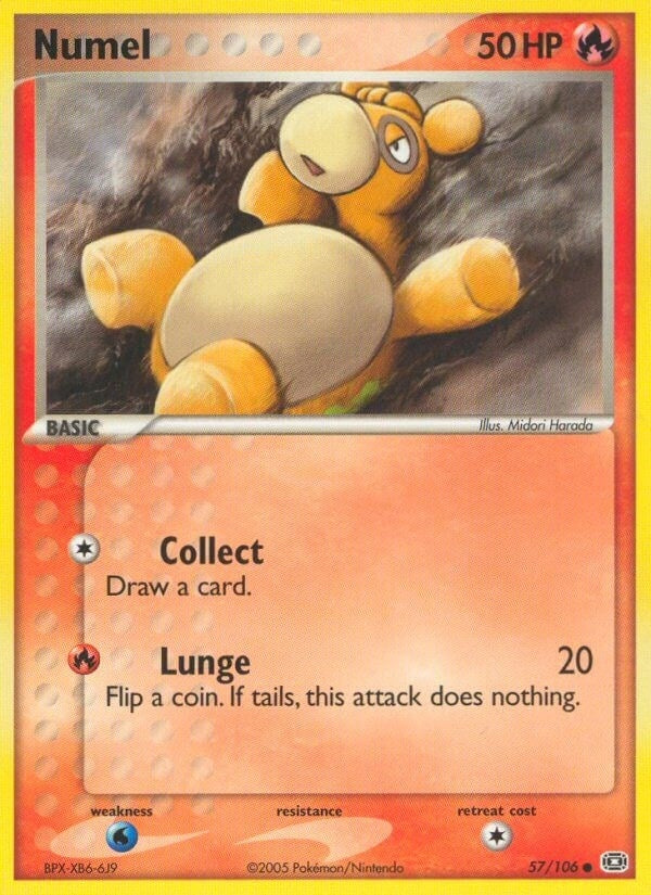 Image for Numel (57/106) (EX Emerald) (EM) - Pokemon