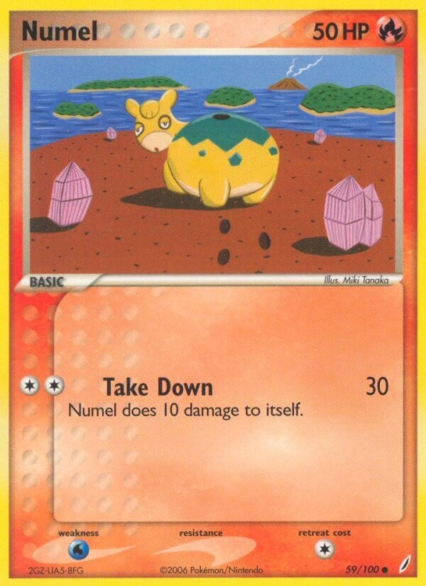 Image for Numel (59/100) (EX Crystal Guardians) (CG) - Pokemon
