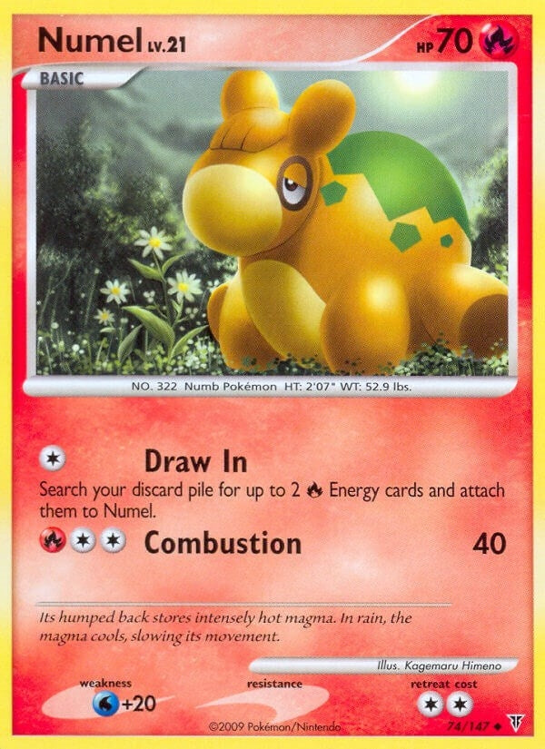 Image for Numel (74) (Supreme Victors) (SV) - Pokemon