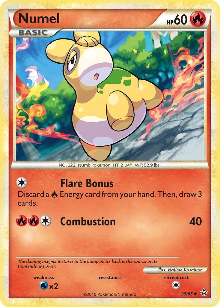 Image for Numel (35/95) (Unleashed) (UL) - Pokemon