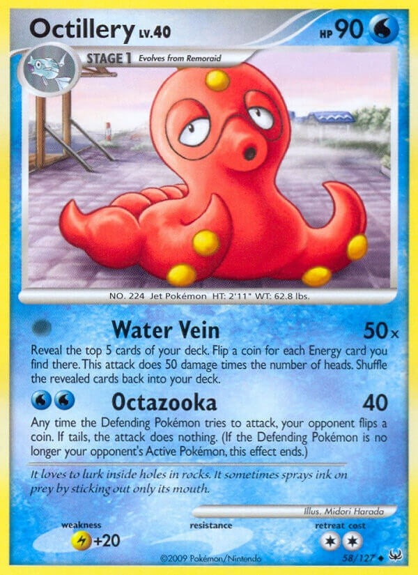 Image for Octillery (58/127) (Platinum) (PL) - Pokemon