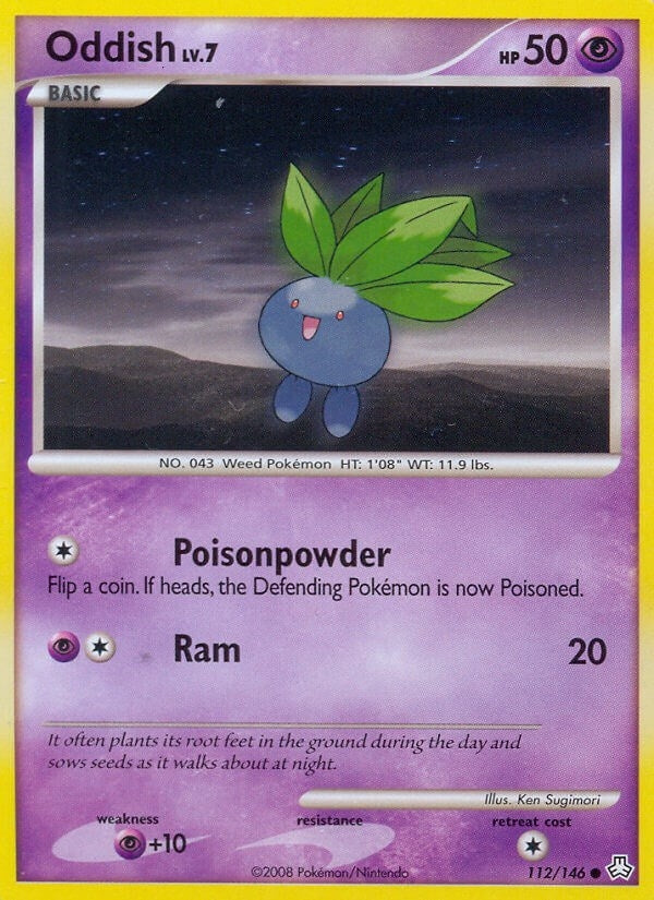 Image for Oddish (112) (112/146) (Legends Awakened) (LA) - Pokemon