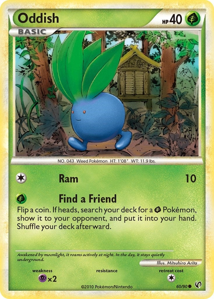 Image for Oddish (60/90) (Undaunted) (UD) - Pokemon