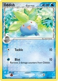 Image for Oddish (Delta Species) (73/110) (EX Holon Phantoms) (HP) - Pokemon