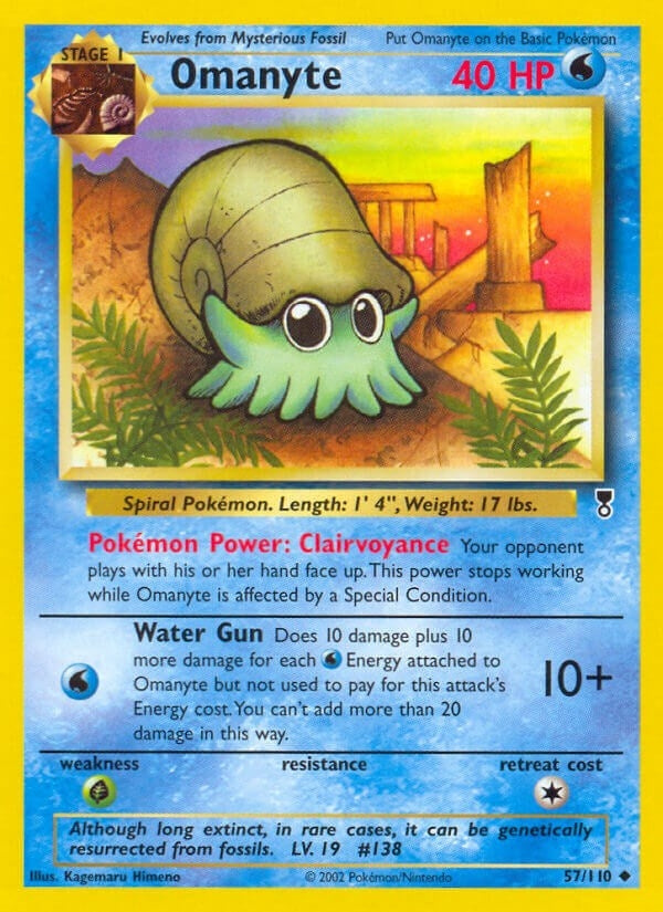 Image for Omanyte (057/110) (Legendary Collection) (LC) - Pokemon