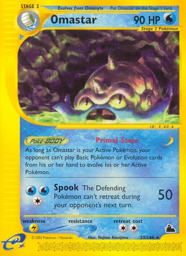Image for Omastar (023/144) (Skyridge) (SK) - Pokemon