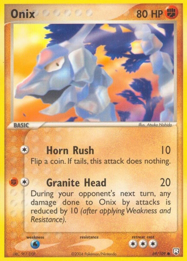 Image for Onix (69/109) (EX Team Rocket Returns) (RR) - Pokemon