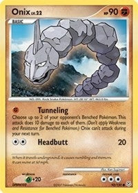 Image for Onix (92/130) (Diamond and Pearl) (DP) - Pokemon