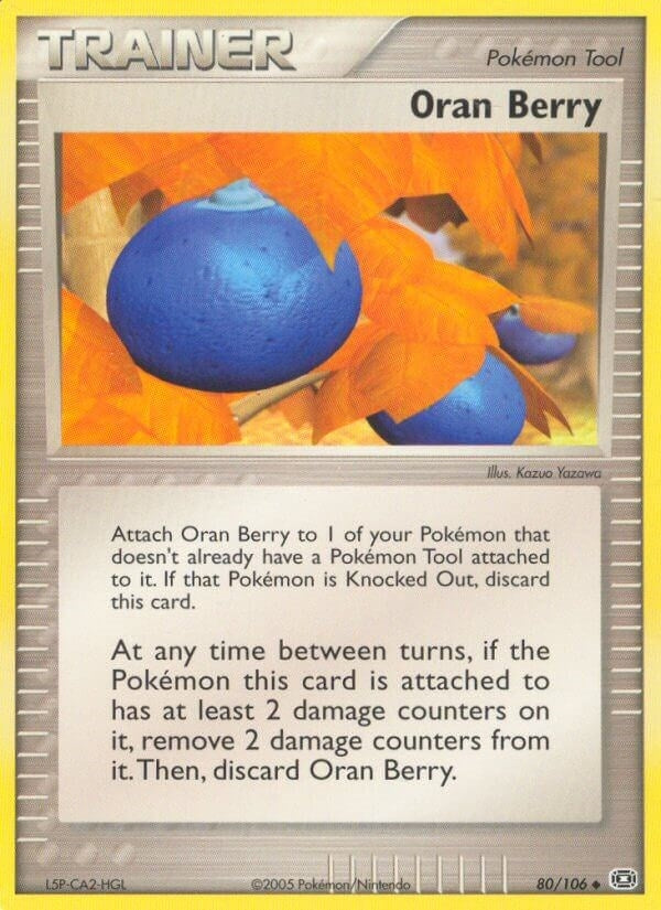 Image for Oran Berry (80/106) (EX Emerald) (EM) - Pokemon