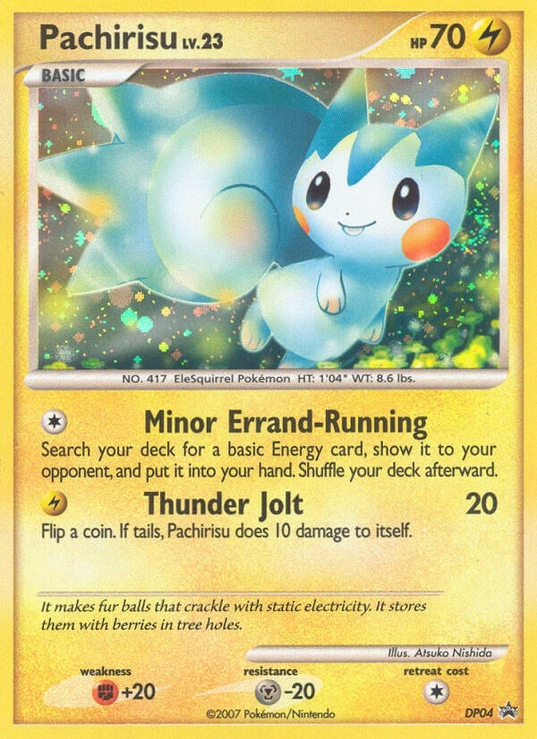Image for Pachirisu - DP04 (DP04) (Diamond and Pearl Promos) (PR) - Pokemon