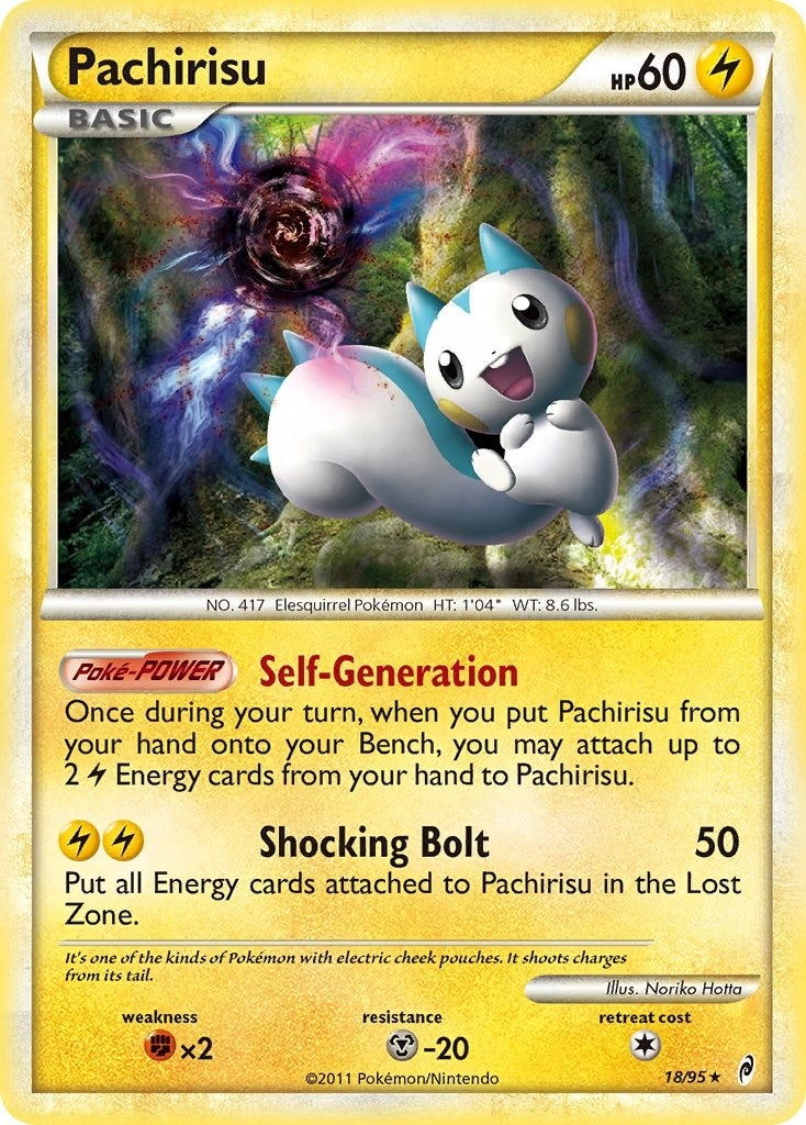 Image for Pachirisu (18/95) (Call of Legends) (CL) - Pokemon