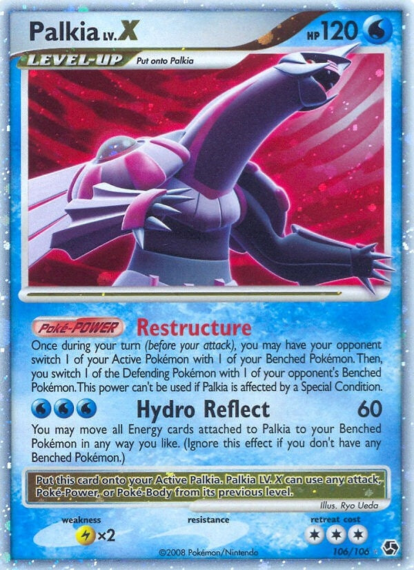 Image for Palkia LV.X (106/106) (Great Encounters) (GE) - Pokemon