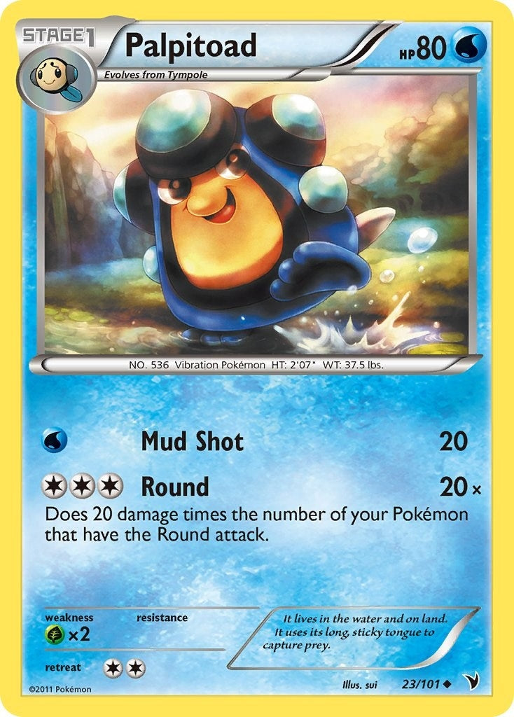 Image for Palpitoad (23/101) (Noble Victories) (NVI) - Pokemon