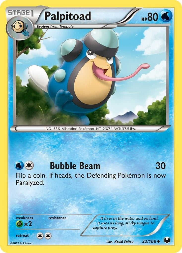 Image for Palpitoad (32/108) (Dark Explorers) (DEX) - Pokemon