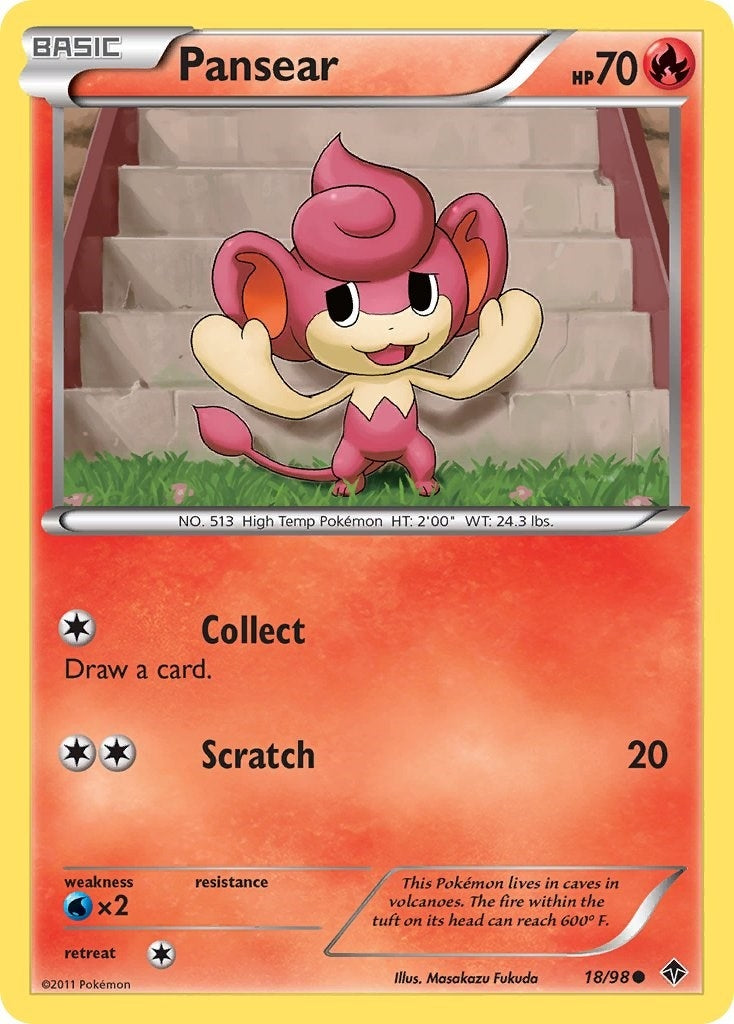 Image for Pansear (18/98) (Emerging Powers) (EPO) - Pokemon